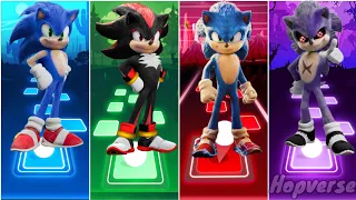 Sonic 🆚️ Shadow 🆚️ Sonic 2 🆚️ Sonic EXE (Calm Down × Believer × Rise Up × Steal My Girl)