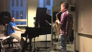 Alex Shumihin & Anton Morozov   Happy Birthday Sax & Piano Funk Cover