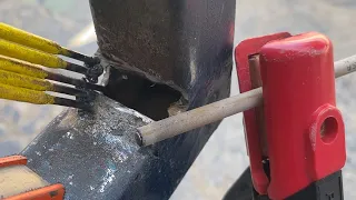 Not everyone knows, the secret to welding a thin square tube