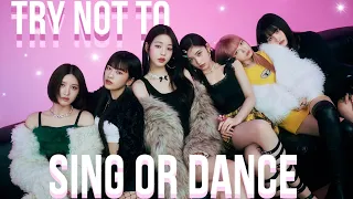 TRY NOT TO SING OR DANCE K-POP CHALLENGE!