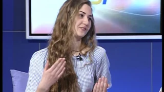 Роман Демідов та Ірина Лисецька в программі "Ранковий коктейль" на 51 каналі