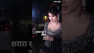 ब्लैक आउटफिट में Urvashi-Amisha लगी बेहद स्टाइलिश