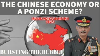 Chinese Economy is a Ponzi Scheme I Lt gen Ravi Shankar I Aadi