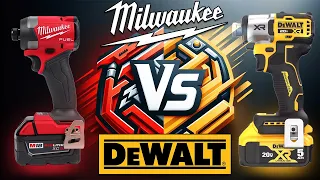 Milwaukee vs DeWalt Impact Driver - DCF845 vs M18 Fuel 2953