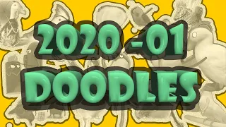 Funny Doodles Animations by LeopARTnik - 2020-01 Compilation