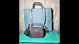 COACH OUTLET: UNBOXING - Hudson Double Handle Tote & Nolita 15 in straw