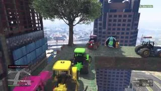 Epic GTA Online Fieldmaster (tractor) GTA Race