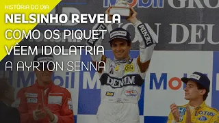 Nelsinho revela como família Piquet lida com idolatria a Ayrton Senna, rival de 'Nelsão' nas pistas