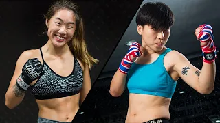 Angela Lee vs. Xiong Jing Nan 2 | All Finishes | ONE Highlights