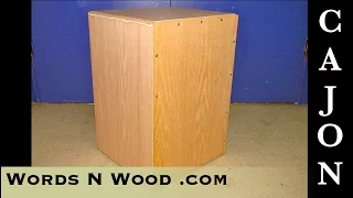 Building a Cajon -- out of THIN plywood (WnW #8)