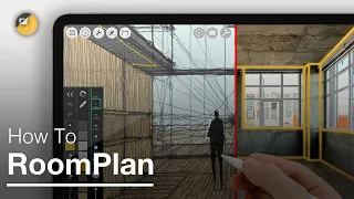 How to Scan a Room to Sketch on a 3D Scaled Model w RoomPlan in Morpholio Trace: LiDAR for Design