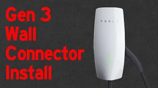 Tesla Wall Connector Gen 3 - DIY Install Tips Tricks Secrets 2020