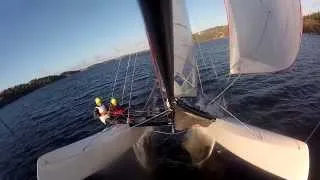 HappyNacra - Sailing team, Nacra 17 jump, 13 nov Stockholm 1920 x 1080