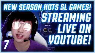 New Season HOTS SL Games! YT Live Stream Multistreaming on YT and Twitch! 3.5.24