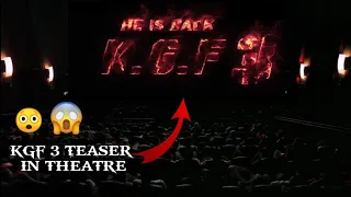 KGF 3 Teaser - Thetre Response 🔥🔥 4K | concept | #kgfChapter3Teaser | #kgfChapeter3Trailer | #Salaar