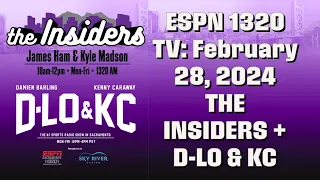 Kings In Denver Taking On the Nuggets - February 28: The Insiders + D-Lo & KC