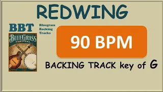 Redwing bluegrass backing track 90 bpm