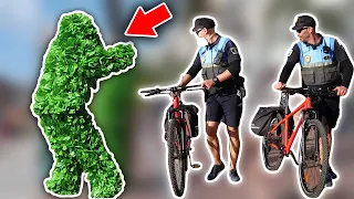 Bushman Prank: The Police Got Scared | Kimoo Pranks