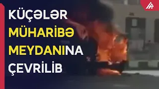 İranda nələr olur? - Küçələrdə dəhşətli toqquşmalar - Helikopter qaldırıldı - APA TV