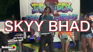 Skyy Bhad Amazing performance at Boom Box Friday Last night. Hottest artist in Jamaica now #skyybhad