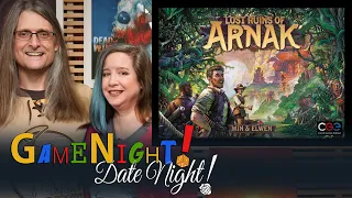Lost Ruins of Arnak - GameNight! DateNight! Se8 Ep43 - How to Play and Playthrough