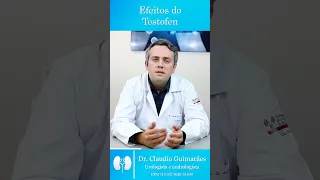 Principais Efeitos Do Testofen | Dr. Claudio Guimarães #Shorts