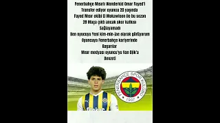 Fenerbahçe'nin yeni transferi Omar Fayed #fyp