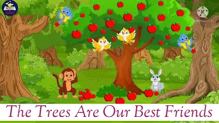 Environment Day story : The Trees Are Our Best Friends🌳🌳🌳 | Enjoy the story | simple story for kids.