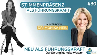 Neu als Führungskraft I STIMMPRÄSENZ I Interview mit Monika Hein