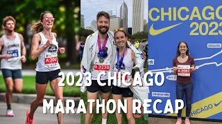 CHICAGO MARATHON 2023 RECAP | my thoughts on how the marathon went & about the race weekend!