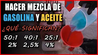 MIXING of GASOLINE and OIL for 2T Engines