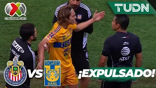 ¡Córdova se va EXPULSADO y ESTALLA contra arbitraje! | Chivas 2-2 Tigres | CL2023 - Final | TUDN