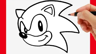 HOW TO DRAW SONIC