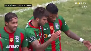 Goal | Golo Rodrigo Pinho: Marítimo (1)-0 Tondela (Liga 20/21 #2)