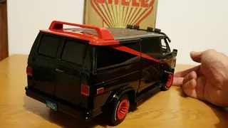 greenlight A-Team van GMC vandura van 1:18 scale