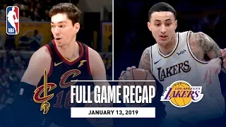 Full Game Recap: Cavaliers vs Lakers | Kuzma Scores 29 Points