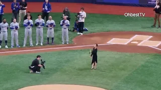 미국 국가 제창 박정현 직캠 [쿠팡 MLB 서울시리즈 고척돔 개막전]