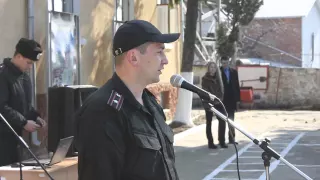 Буковинський майор привітав військових з Днем Нацгвардії