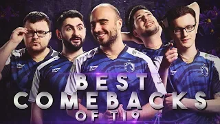 BEST COMEBACKS of TI9 THE INTERNATIONAL 2019 - Dota 2