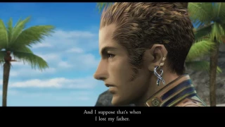 FFXII TZA - Phon Coast scene - Balthier's confession