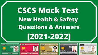 CSCS test 2021 |CSCS Mock Test Q&A | citb Health & Safety Test | CSCS Green Card Mock Test|CiTB Test