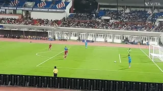 Insane Crowd Reaction at the Kalinga!! India vs. Lebanon Football Match ! Hero Intercontinental Cup