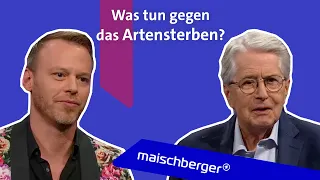 "150 Tierarten verschwinden täglich von der Erde": Frank Elstner & Christian Ehrlich | maischberger