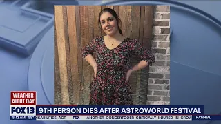 9th person dies after Astroworld Festival