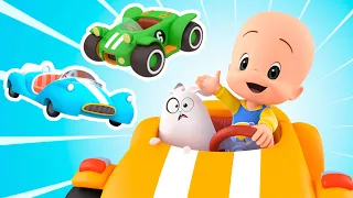 Surprise Eggs (Vehicles) and more educational videos - Cuquin and Friends
