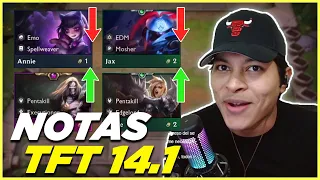 ✅ NOTAS DEL PARCHE 14.1 de TFT SET 10  *CAMBIOS MASIVOS*