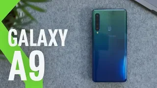 Samsung Galaxy A9, análisis: CINCO CÁMARAS y un DISEÑO DE GAMA ALTA