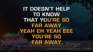 So Far Away - Dire Straits ( Karaoke Lyrisc )