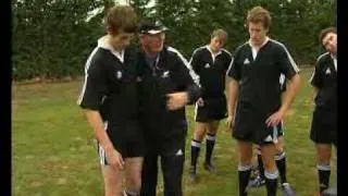 Rugby Coaching - Scrum - Lock Binding