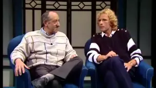 Thomas Gottschalk im Gespräch mit Didi Hallervorden 1985